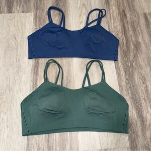 Two Lululemon Like a Cloud Bra *Light Support, B/C Cup